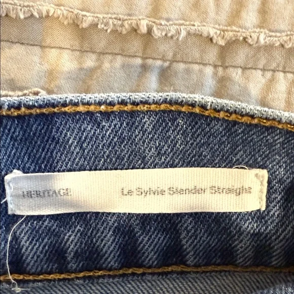 Frame Denim Le Sylvie Slender Straight Jeans - Picture 7 of 11